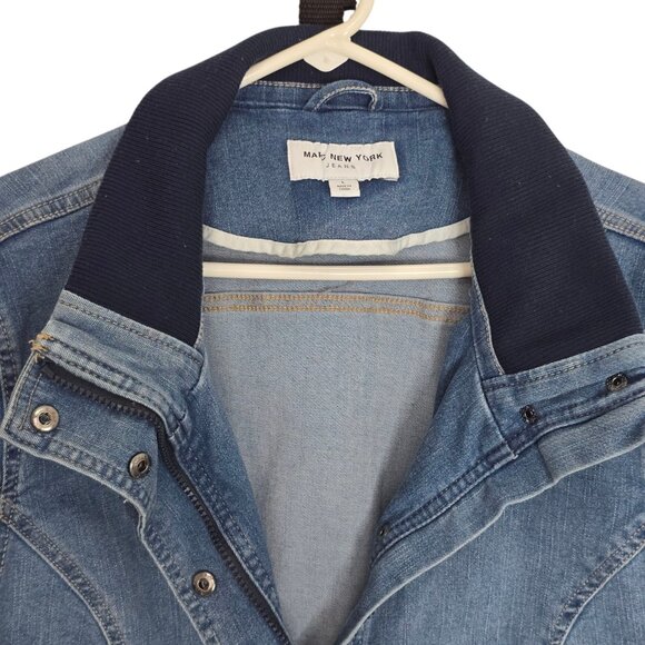Marc New York Denim Jacket Size LARGE - Picture 5 of 8